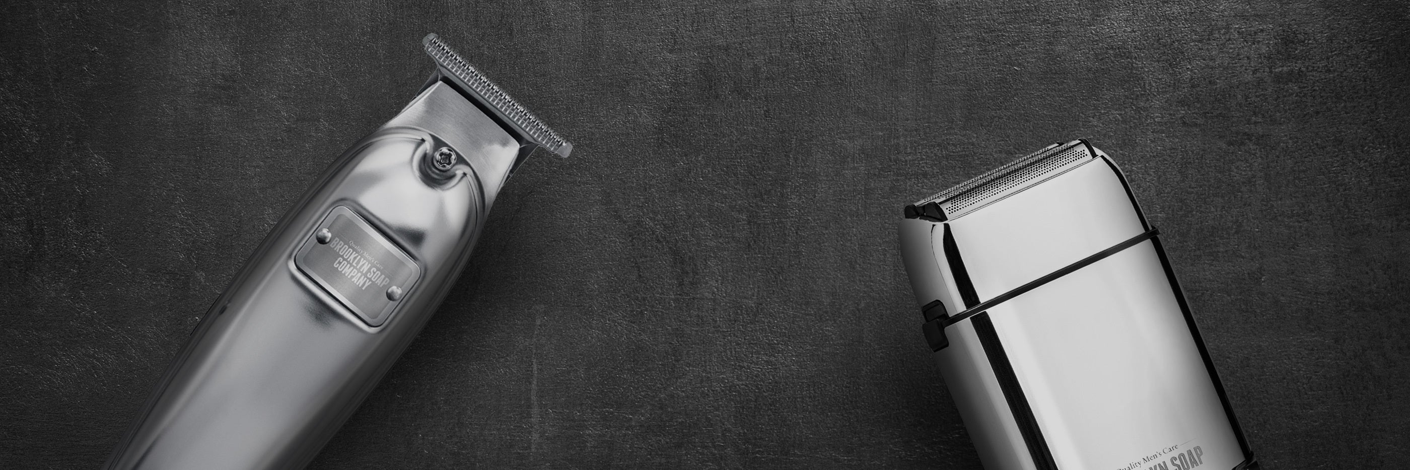 Banner pressents two bestselling Products: Brooklyn Blade and Brooklyn Shaver.