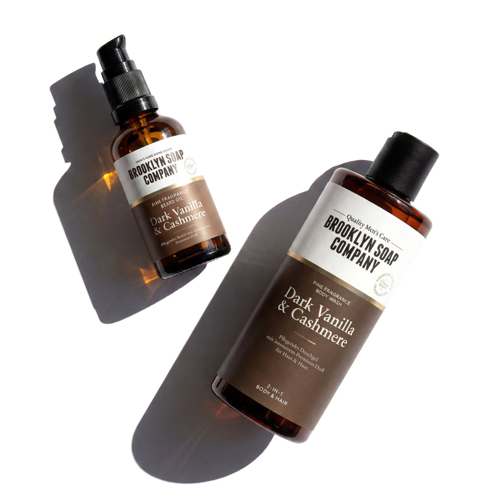 Brooklyn Soap Company Dark Vanilla Pflegeset