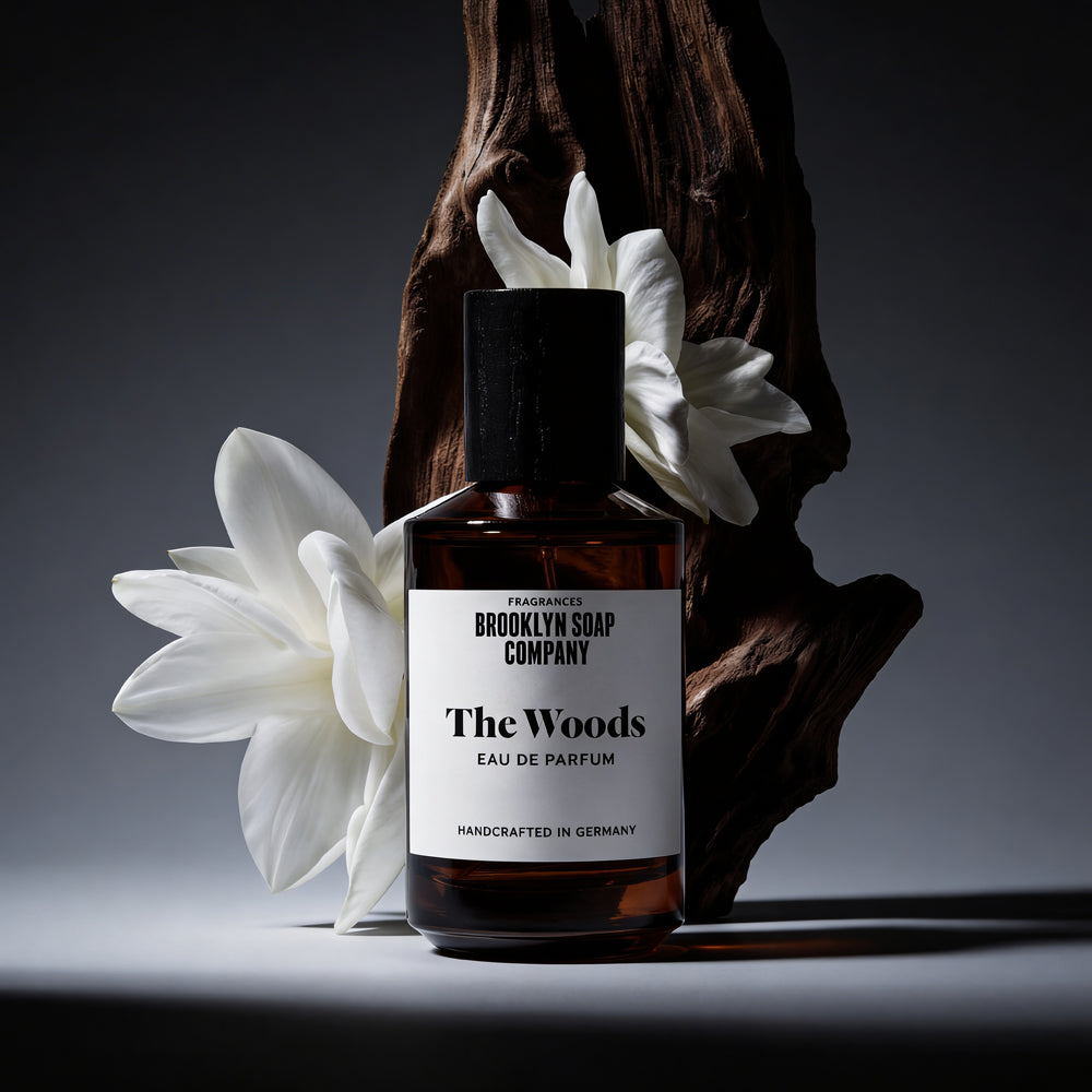 The Woods · Woody Niche Fragrance · Brooklyn Soap Company Worldwide